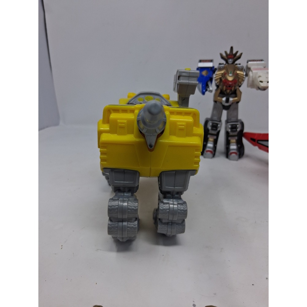 Power Rangers Lot Gold Samurai Ranger Wild Force Megazord Zord Figures - Picture 16 of 16